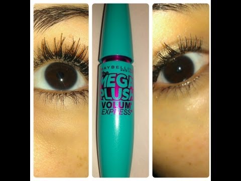Review/Demo: Maybelline Mega Plush Mascara