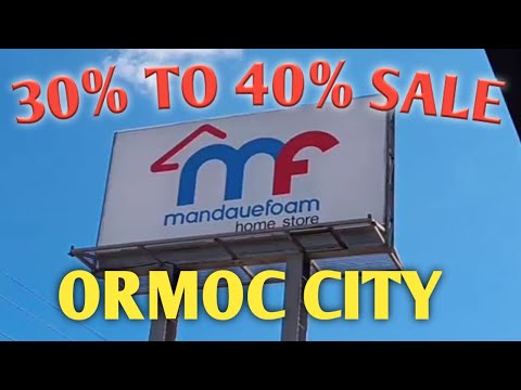 Mandaue Foam 30% to 40% Off Selected Itims #ormoccity