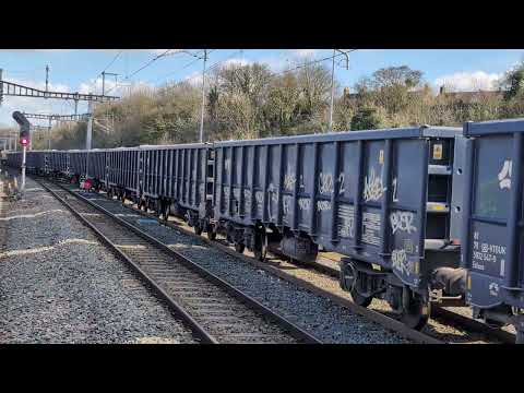 Freightliner Class 66 no: 66605 @ Bristol Parkway (6Z42) 28/02/2025.