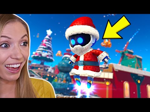Astro Bot FINDS A Christmas World!