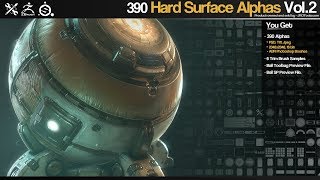 Hardsurface Alphas Vol 2 video thumbnail