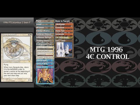 MTG 1996 Pro Tour Columbus 4c Control vs RG Aggro [ManaLink 3.0]