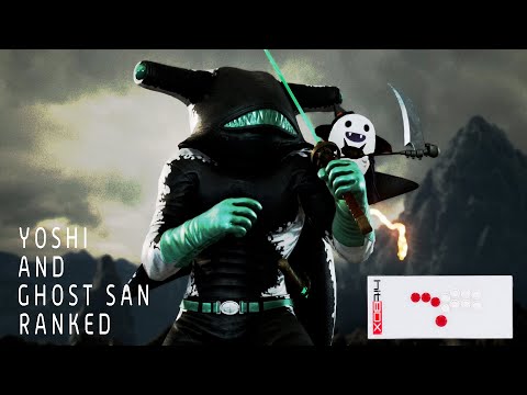 Yoshimitsu and Ghost San Hit Ranked on PC With Hitbox! #12