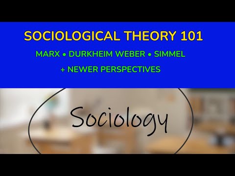 Sociological Theory 101: Classical Roots, Modern Branches