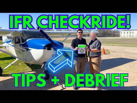 PASS YOUR INSTRUMENT CHECKRIDE! *TIPS & DEBRIEF*