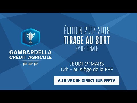 Coupe Gambardella-CA, huitièmes de finale : le replay du tirage en direct