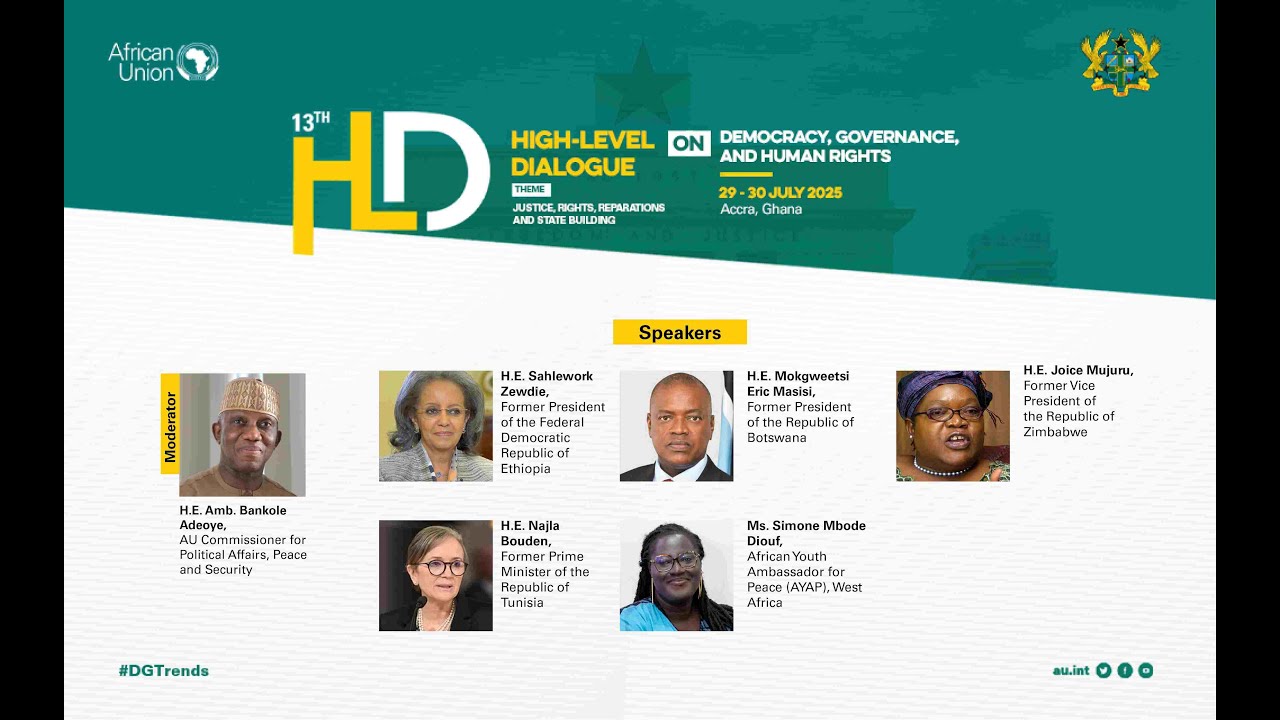 Leaders Panel at the 13th African Union High-Level Dialogue, 29 July 2025, Accra, Ghana