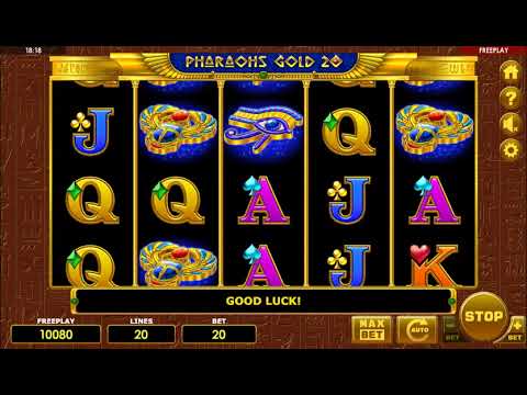 Pharaohs Gold 20 – Video Gameplay