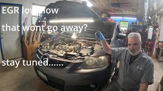 2008 CX 7 EGR P0401 error that wont go away part 1