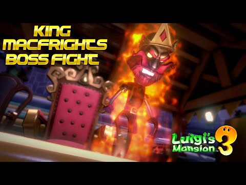 Luigi's Mansion 3 - Boss Ghost - 6F - King MacFrights (6th Boss)