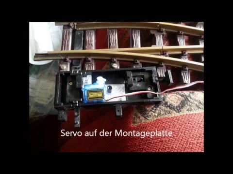 LGB Weichenantrieb mit Servo