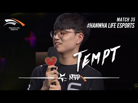 Interview with Tempt [2019 LCK SPRING] 02.15 Match36 HLE vs KZ