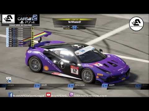 Ferrari Series 488 Challenge -  Round 3 - Sonoma Raceway GP  - Project Cars 2 - PS4 - LIVE Broadcast
