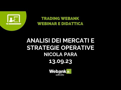 Analisi dei mercati e strategie operative