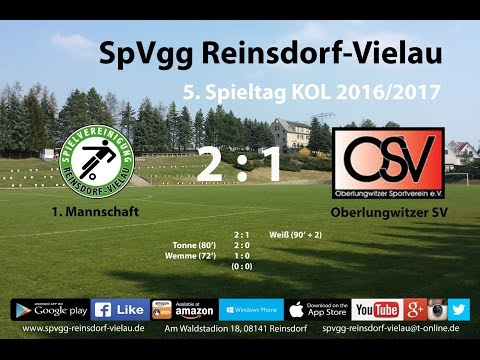SpVgg Reinsdorf-Vielau - Oberlungwitzer SV [25.09.2016]
