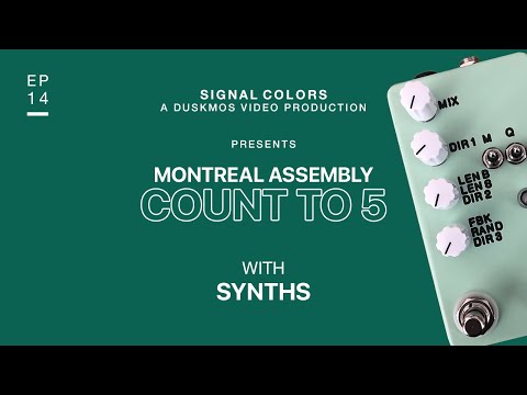 Montreal Assembly Count to 5 Demo w/ Synths (Roland SH-101)