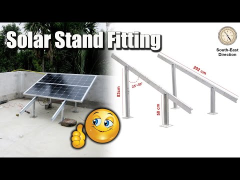 Modular mild steel solar panel frames