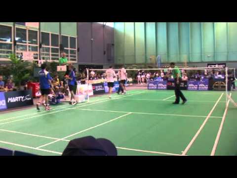 Play Offs 2011 IMBC92 vs LPR75 - DH Set2 Badminton