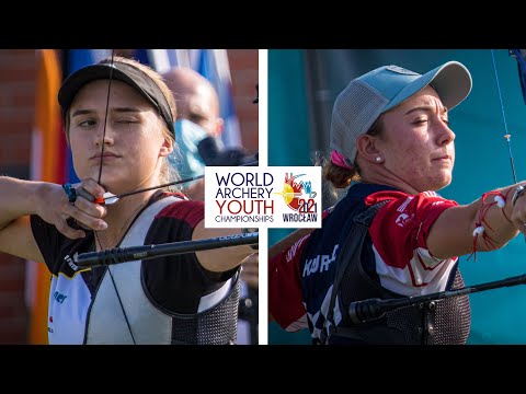 Charline Schwarz v Casey Kaufhold — recurve junior women bronze | 2021 World Youth Championships