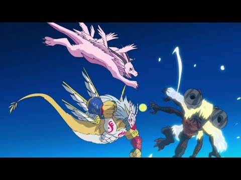 Goddramon & Holydramon vs Millenniumon Digimon Adventure: Ep 50 デジモンアドベンチャー: 2020 50話