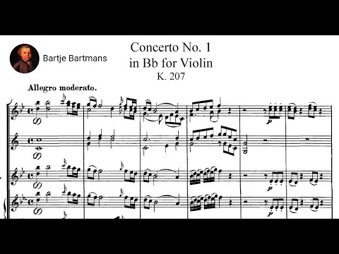 Mozart - Violin Concerto No. 1, K. 207 (1773) [Grumiaux]