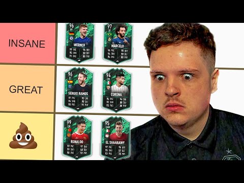 RANKING EVERY SHAPESHIFTER ON FIFA 22! | Shapeshifter Team 2 Tier List...