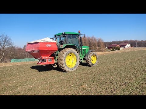 First doses for rapeseed and wheat John Deere 6510