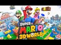 Super Mario 3D World Complete Walkthrough 4 Players