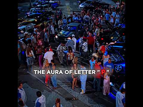 Aura letter "P" ☠️🔥 | #letterp #shorts