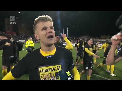 KuPS-kapteeni Petteri Pennasen tunteikas haastattelu mestaruuden ratkettua | KuPS - HJK 19.10.2024