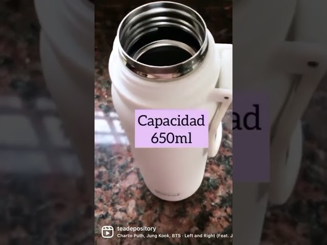 Vídeo relacionado con Kytpyi Tazas de Cafe, Termo Cafe, 380ml Mezclando Automáticamente Taza acero Inoxidable con Asa Tapa, Doble Capa Anti-quemaduras Coffee Cup para Casa Escuela Oficina (Blanco)