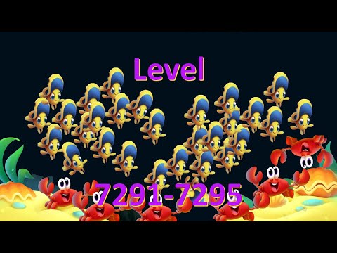 Fishdomフィッシュダム7291 7292 7293 7294 7295 Clear Videoクリア動画　capture攻略 Brain Teaser頭の体操 No charge無課金