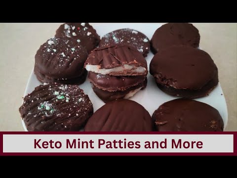 Easy Keto Mint Patties and More Minty Treats (Nut Free and Gluten Free)