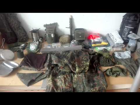 INCH Bag / Großer Bug-Out-Rucksack "Tragbarer Wohnwagen" Inhalt: Dinge für ein mobiles SHTF Zuhause