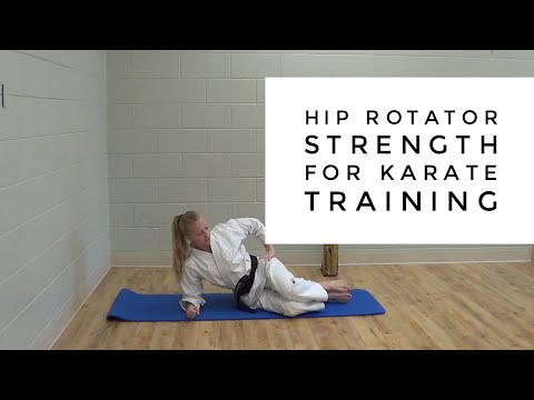 Hip Rotator Strength for Karate Training