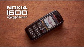 Nokia 1600 Ringtones  (2005) 🎼🎵 🎶| 4K