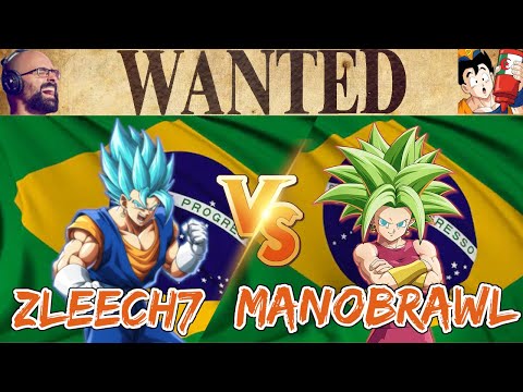 BRAZILIAN PLAYERS ARE TOO GOOD! zLeech7 vs ManoBrawl FT7 - WANTED DBFZ 84