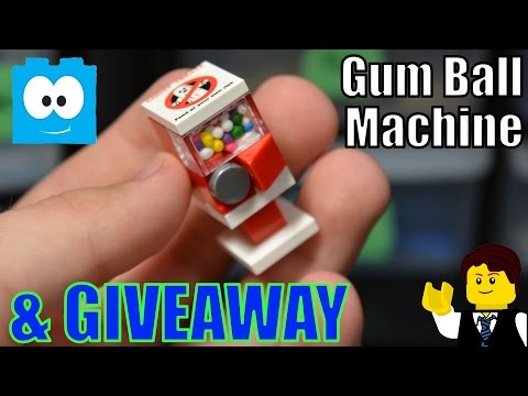 MY BRICKLOOT CUSTOM GUMBALL MACHINE (GIVEAWAY IS OVER)