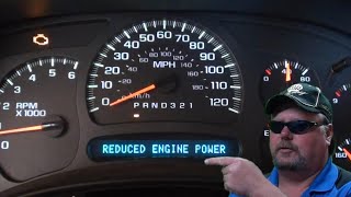 Pt.1 2007 Chevy 2500HD "Reduced Engine Power" Warning & Fault Code P1516 Repair @ D-Ray's Shop
