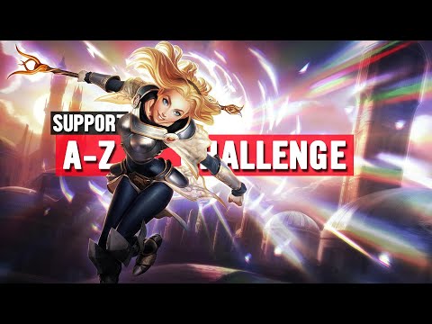 Lux Support NEEDS YOU! | LEAGUE OF LEGENDS A-Z CHALLENGE
