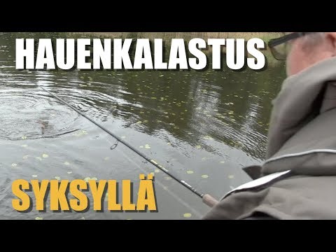 Syyshauen kalastusta Jari Tuiskusen kanssa - Hauenkalastus - Spintube - Eumer Fishing