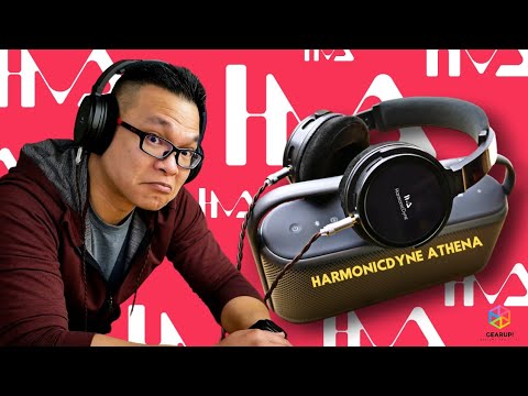 HARMONICDYNE ATHENA | 🔥 Sub-$200 Chi-Fi headphones partly made of glass?!?
