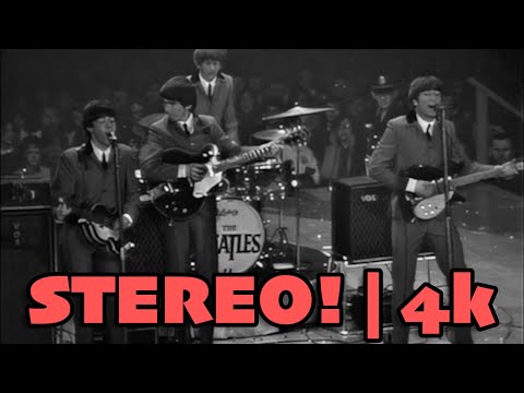 The Beatles - Live in Washington DC 1964 -  (4k, STEREO | REMASTER)
