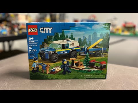 LEGO Mobile Police Dog Training 60369 | DETAILED REVIEW