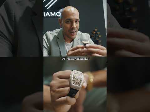 Funkelt Wunderschön: Franck Muller Vanguard Iced Out mit VS Diamanten zu verkaufen! 💎💎💎