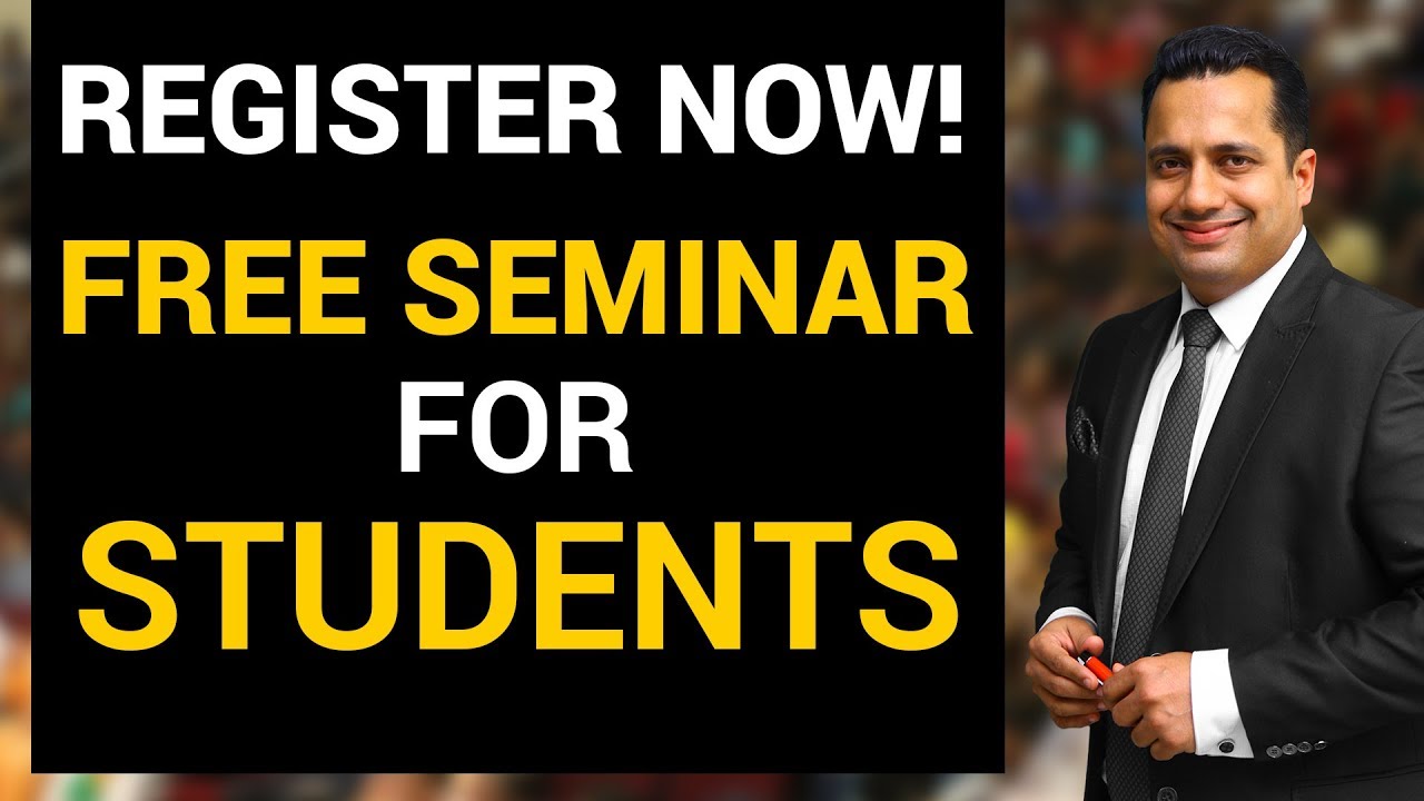 Register Now | Student Leadership Conclave | Free Seminar For Students | Dr Vivek Bindra