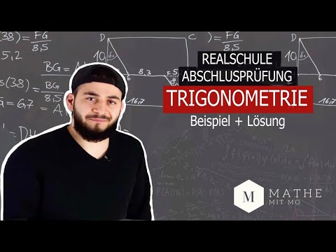 Realschule Prüfungsaufgabe komplett vorgerechnet - P1, 2020, Trigonometrie (Part 1/16)