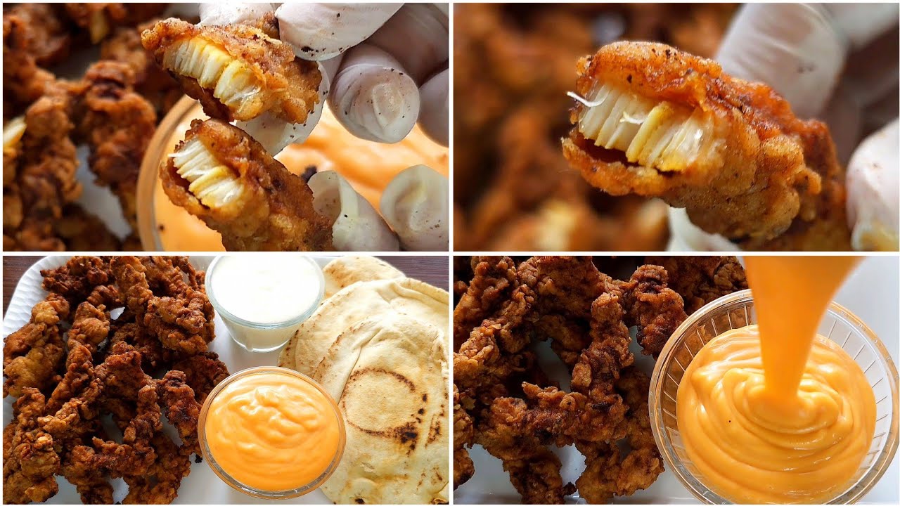 اسهل طريقة لعمل الزنجر والثوميه والصوص