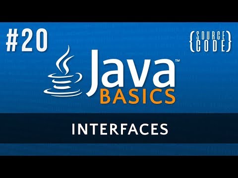 Java Programming Tutorial Interfaces Episode 20
