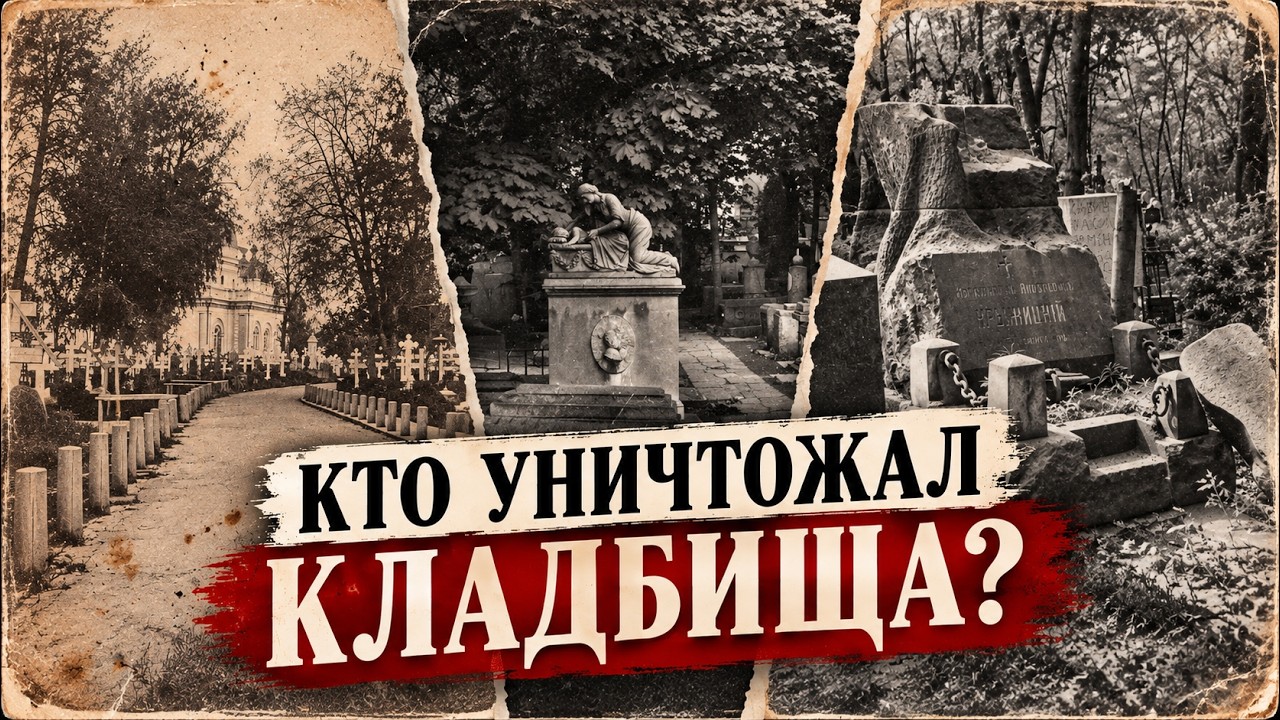 Кто уничтожал кладбища? Лекция Маргариты Николаевой